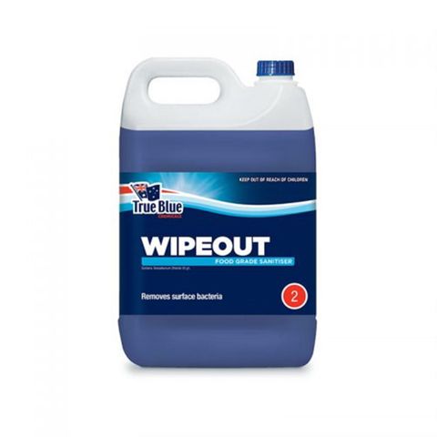 WIPEOUT 5L FOODGRADE CLEANR/SANITISR