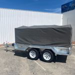 10x5 Grey 18g Canvas Cover