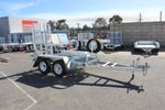 8x4 Mesh Tilt Trailer (mini machinery carrier)