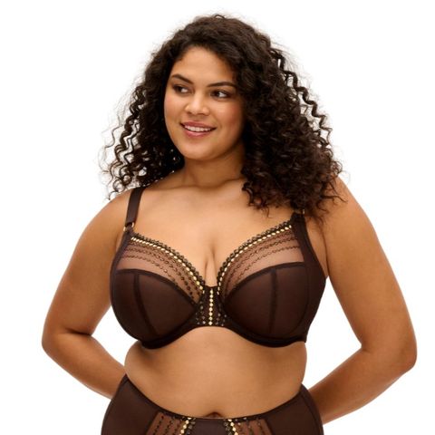 Elomi Matilda Plunge Bra - Gold Rush