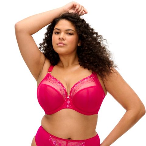 Elomi Matilda Plunge Bra - Hot Pink