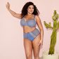 Elomi Matilda Plunge Bra - Lunar Blue