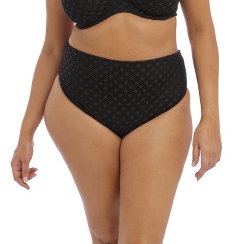 Elomi Bazaruto Mid Rise Bikini Brief - Black