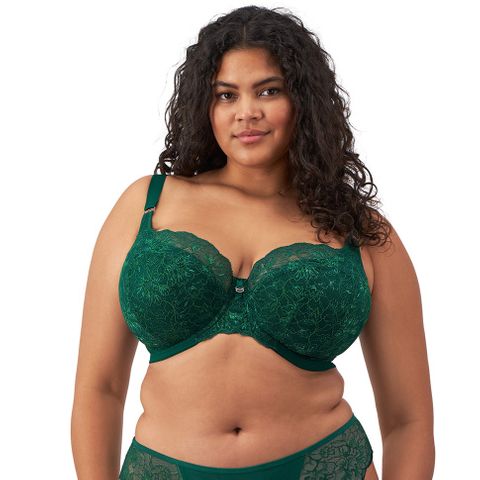 Elomi Brianna Padded Half Cup Bra - Rainforest