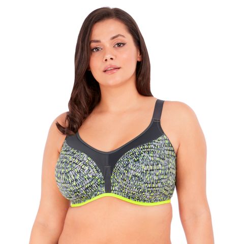 Elomi Energise Sports Bra - Lime Twist