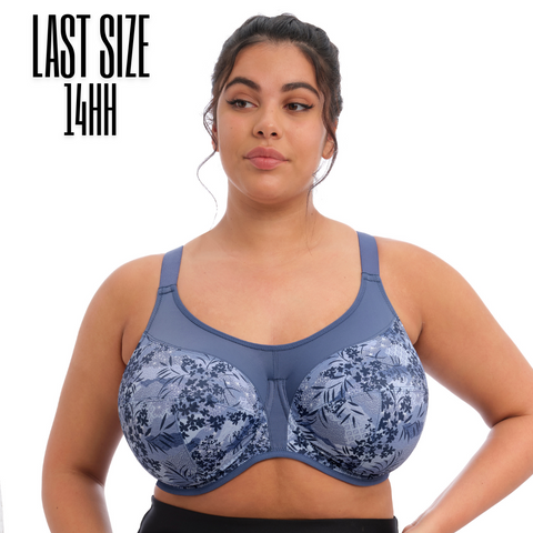 Elomi Energise Sports Bra - Vintage Denim