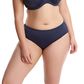 Elomi Essentials Mid Rise Brief - Midnight