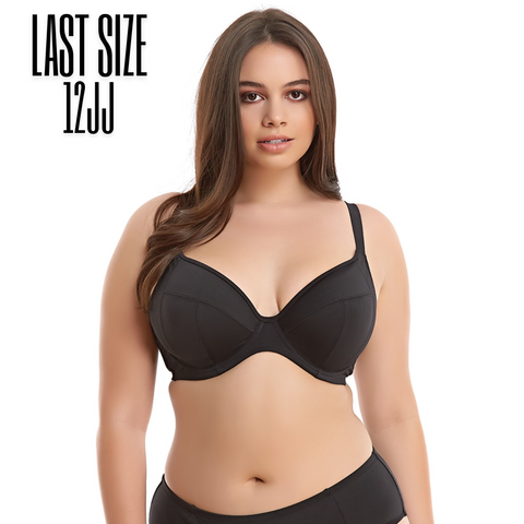 Elomi Swim Magnetic Plunge Bikini Top - Black  Bras Galore – Bras Galore -  Lingerie and Swimwear Specialist