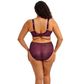 Elomi Kintai Plunge Bra - Blackberry