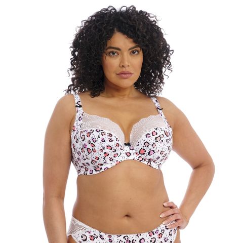 Freya Fatale Moulded Plunge T-Shirt Bra - Candy Blossom