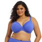 Elomi Plain Sailing Plunge Bikini Top - Azure
