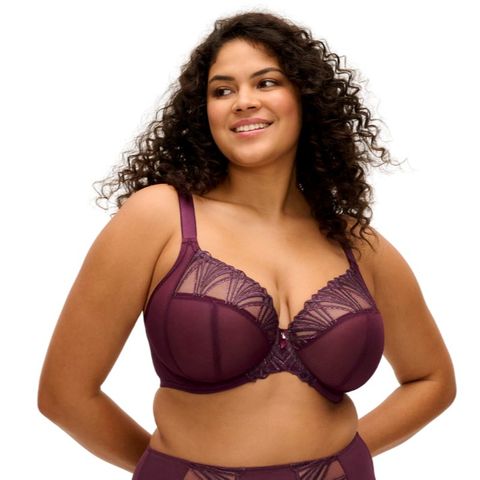 Elomi Reja Plunge Bra - Fig