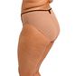 Elomi Teagan High Leg Brief - Cafe Au Lait