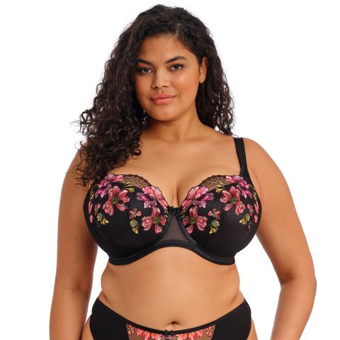 Elomi Teagan Padded Half Cup Bra - Rainbow