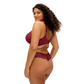 Elomi Tiernie Plunge Bra - Tibetan Red