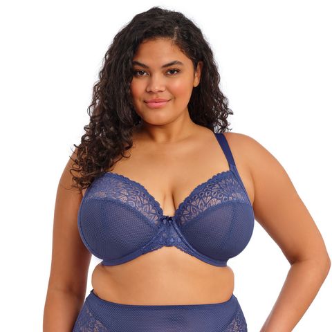 Elomi Tiernie Plunge Bra - Denim