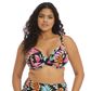 Elomi Tropical Falls Plunge Bikini Top