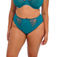 Elomi Zarla High Leg Brief - Ocean Depths