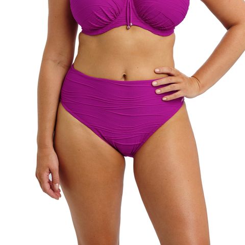 Fantasie Beach Waves High Waist Bikini Brief - Bright Fuchsia