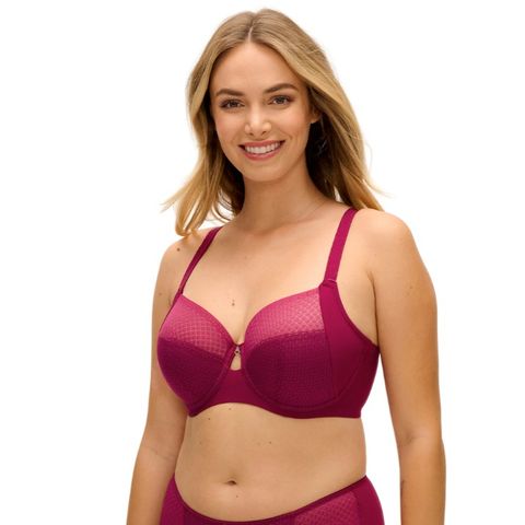 Fantasie Evolution Comfort Side Support Bra - Ruby