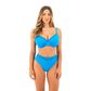 Fantasie East Hampton Gathered Full Cup Bikini Top - Blue Diamond