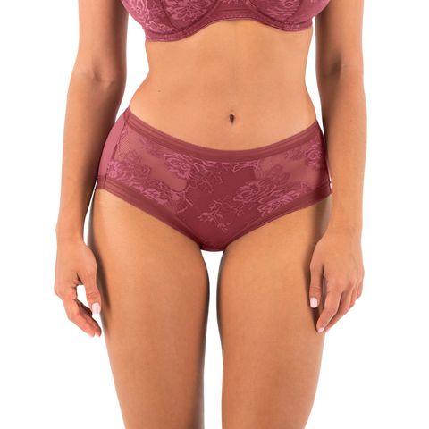 Fantasie Fusion Lace Brief - Rosewood