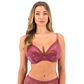 Fantasie Fusion Lace Padded Plunge Bra - Rosewood