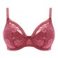 Fantasie Fusion Lace Padded Plunge Bra - Rosewood