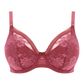 Fantasie Fusion Lace Padded Plunge Bra - Rosewood