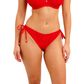 Freya Nomad Nights High Leg Bikini Brief (Tie-Side) - Lava