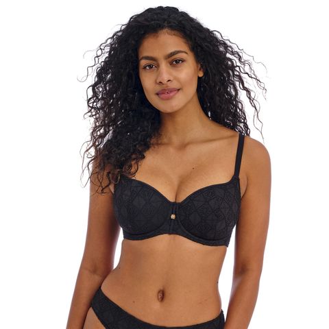 Freya Nomad Nights Sweetheart Bikini Top - Black