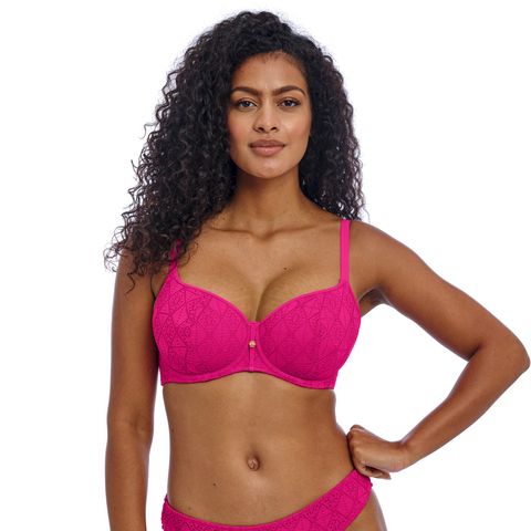 Freya Nomad Nights Sweetheart Bikini Top - Fuchsia