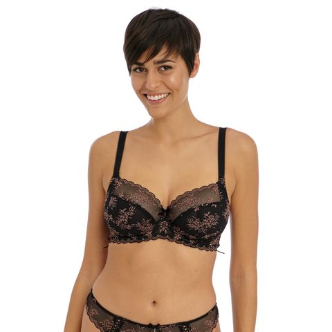 Goddess Kayla Support Underwire Bra (6162),34J,Reverie