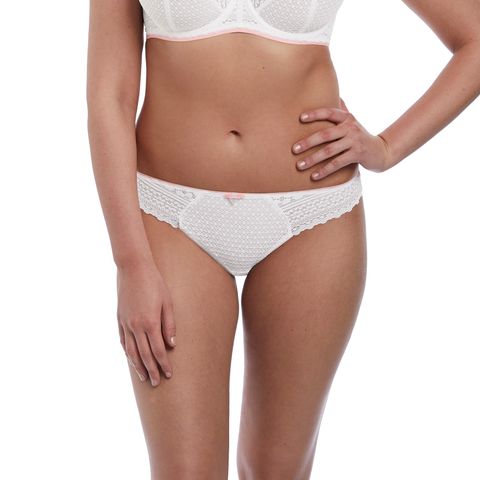 Freya Daisy Lace Brief - White