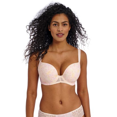 Freya Daydreaming Moulded Plunge T-Shirt Bra - Peach Blossom