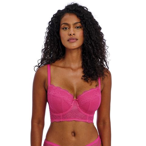 Freya Fancies Longline Bra - Hot Pink