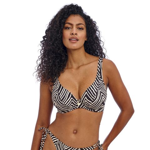 Freya Fiji Falls High Apex Bikini Top