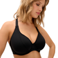 Freya Jewel Cove Halter Bikini Top - Black