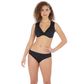 Freya Jewel Cove High Apex Convertible Bikini - Black