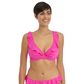 Freya Jewel Cove High Apex Convertible Bikini - Raspberry