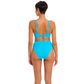 Freya Jewel Cove Sweetheart Bikini - Plain Turquoise