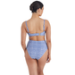MARVELL LANE Dolly Bikini Top - Navy Gingham