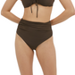 MARVELL LANE Zoe Bikini Brief - Coffee