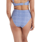 MARVELL LANE Zoe Bikini Brief - Navy Gingham