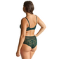 Panache Allure Full Cup Bra - Forest Green