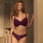 Panache Allure Spacer T-Shirt Bra - Plum