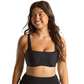 Panache Gina Square Neck Crop Bikini Top - Black