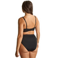 Panache Gina Square Neck Crop Bikini Top - Black