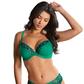 Panache Envy Plunge Bra - Emerald Leopard