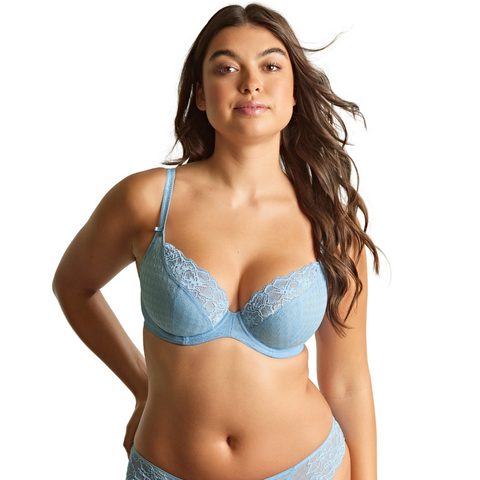 Panache Envy Plunge Bra - Sky Blue